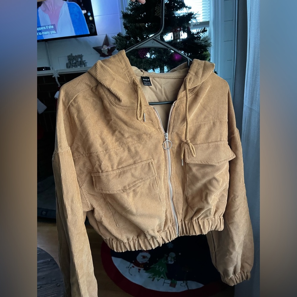 SHEIN Semi-Crop Jacket